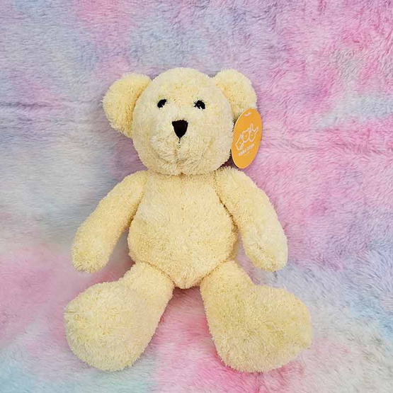 Take Toys Bear ตุ๊กตาหมีขนปุย 11 นิ้ว สี Cream