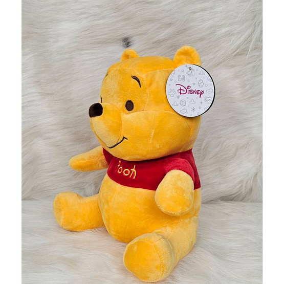 Disney LM Classic Sitting Plush ตุ๊กตาหมีพูห์ 12 นิ้ว (Pooh)