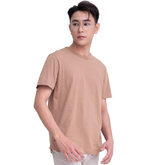 GALLOP Men's Wear เสื้อยืดคอกลม (Round-necked) รุ่น ชายโค้ง GBT9002