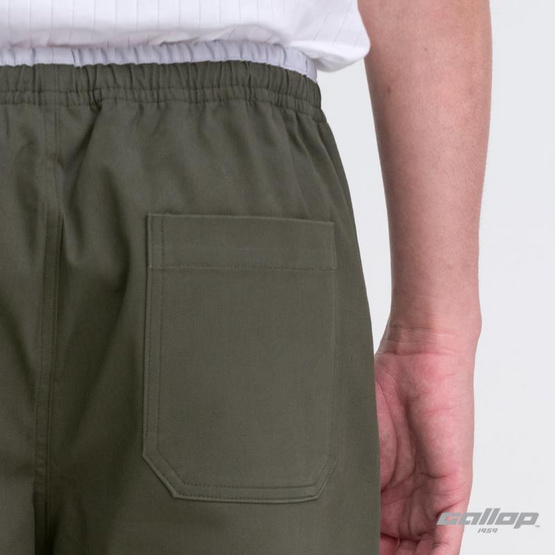 GALLOP Men's Wear CASUAL SHORTS กางเกงขาสั้นเอวยางยืด รุ่นต่อขอบ GS9024