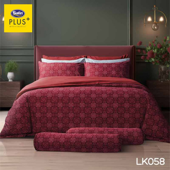 Satin Plus ผ้าปูที่นอน LK058 ราศีมังกร Satin Plus ผ้าปูที่นอน LK058 ราศีมังกร
