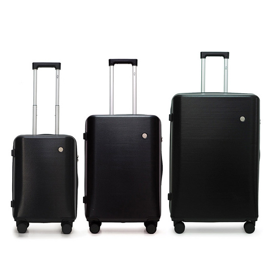 HQ LUGGAGE เซ็ทกระเป๋าเดินทาง 3 ใบ PC ระบบล็อคมาตรฐาน TSA รุ่น 8887 ขนาด 20+24+28 นิ้ว