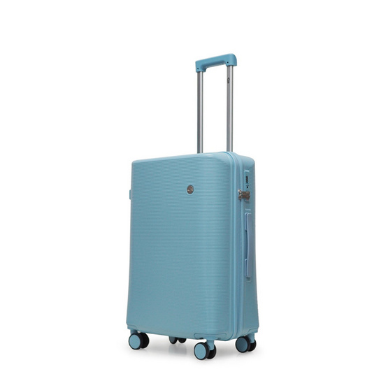 HQ LUGGAGE เซ็ทกระเป๋าเดินทาง 3 ใบ PC ระบบล็อคมาตรฐาน TSA รุ่น 8887 ขนาด 20+24+28 นิ้ว