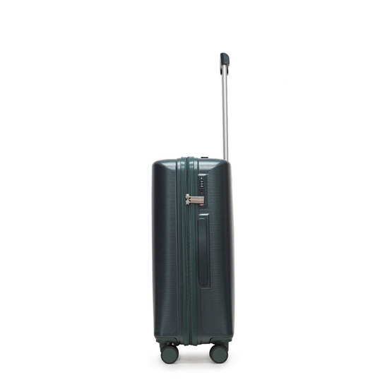 HQ LUGGAGE เซ็ทกระเป๋าเดินทาง 3 ใบ PC ระบบล็อคมาตรฐาน TSA รุ่น 8887 ขนาด 20+24+28 นิ้ว