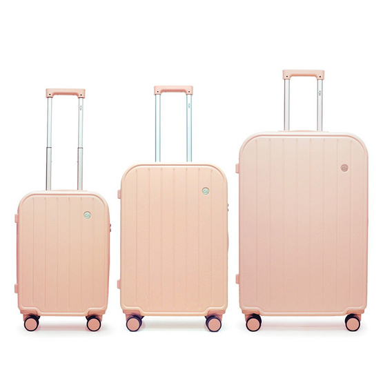 HQ LUGGAGE เซ็ทกระเป๋าเดินทาง 3 ใบ PC ระบบล็อคมาตรฐาน TSA รุ่น 8889 ขนาด 20+24+28 นิ้ว