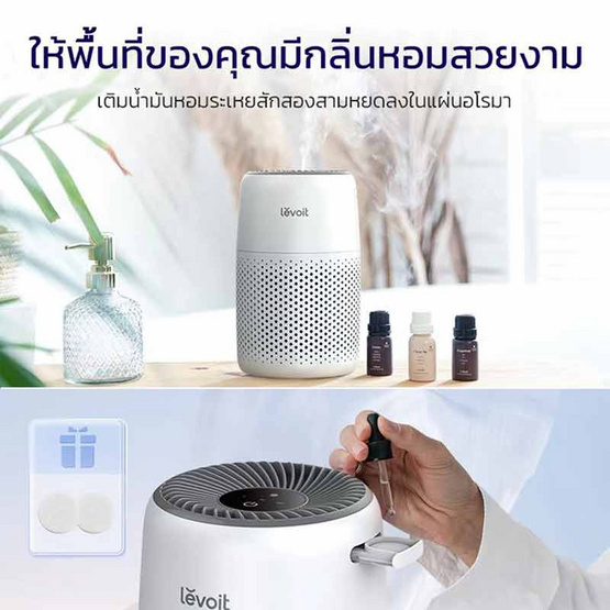 Levoit เครื่องฟอกอากาศ 17 ตร.ม รุ่น Core Mini