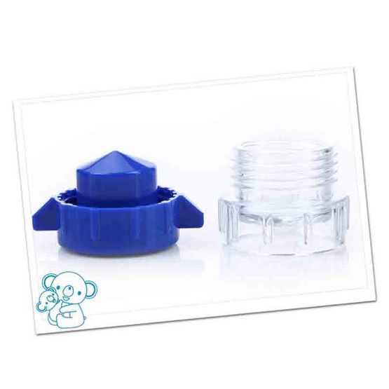 Abloom ที่บดยา และ บรรจุยา ขนาดเล็ก พกพาง่าย Compact Pill Crusher and Storage No.2