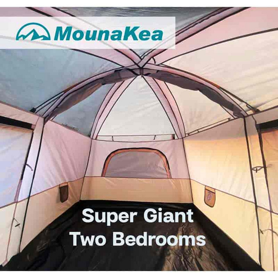 Mounakea Tent Super giant เต็นท์?นอน 4-6คน เต็นท์ 2ชั้น ครีม