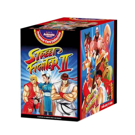 Street Fighter II การ์ดคอลเลคชั่น (1 แพ็ก 12 กล่อง)