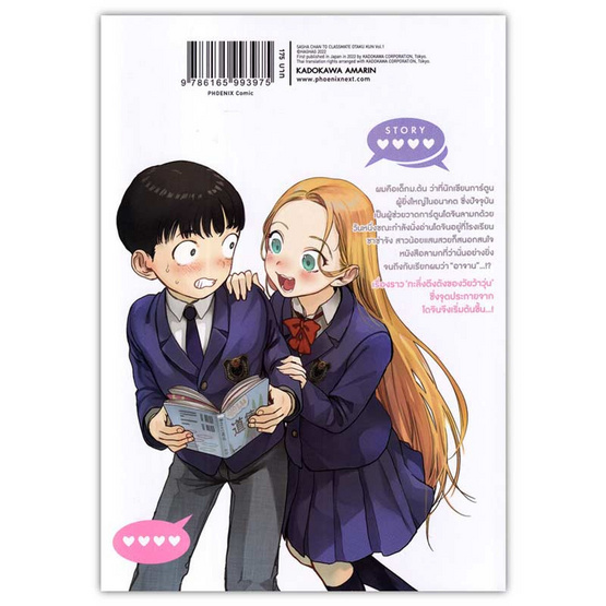 หนังสือการ์ตูน ซาช่าจังกับเพื่อนชายนายโอตาคุ 1 (Mg)