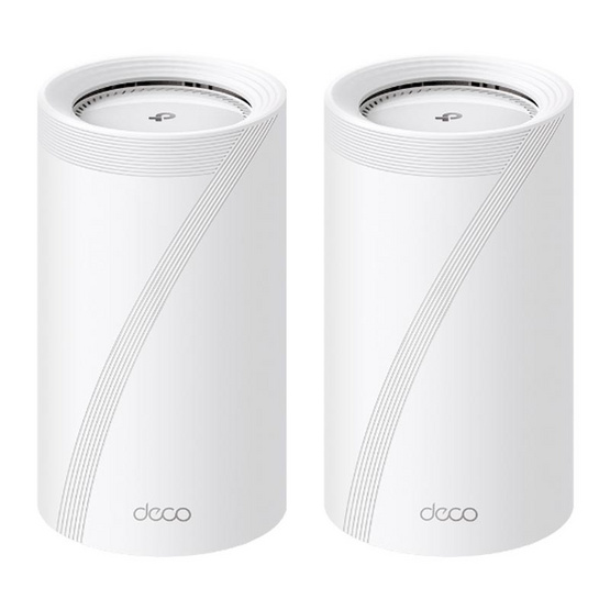 TP-Link เครือข่าย Wifi BE22000 Whole Home Mesh Wi-Fi 7 Deco BE85 2 Pack