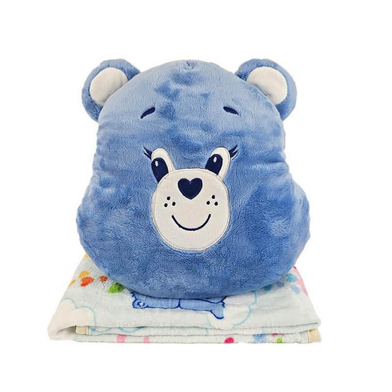 CareBears หมอนผ้าห่ม (Grumpy Bear)