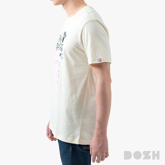 DOSH UNISEX T HIRTS PINK PANTHER เสื้อยืดคอกลม แขนสั้น 9DPPMT5025