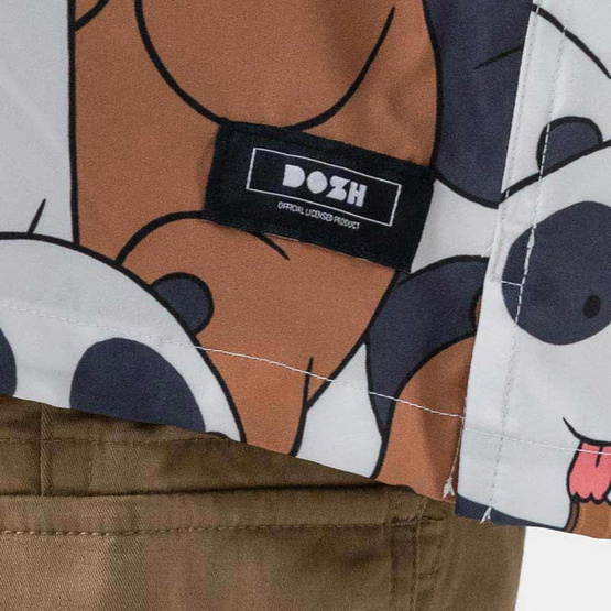 DOSH MENS HAWAII COLLECTION WE BARE BEARS เสื้อเชิ้ตฮาวาย รุ่น DBBMS5003