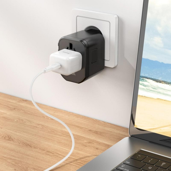 HOCO ปลั๊กเดินทาง Universal Travel Plug รุ่น AC15