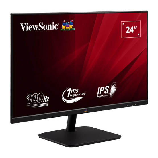 ViewSonic จอคอมพิวเตอร์ 23.8 นิ้ว รุ่น VA2432-H 100HZ