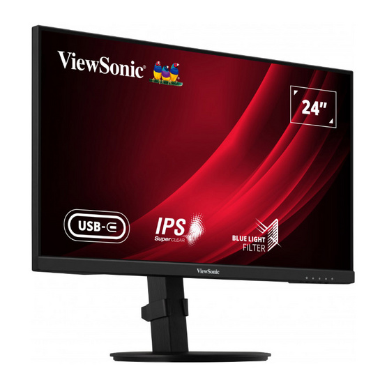 ViewSonic จอคอมพิวเตอร์ 23.6 นิ้ว รุ่น VG2409-MHU