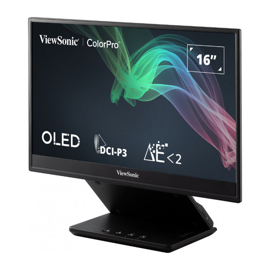 ViewSonic จอคอมพิวเตอร์ 15.6 นิ้ว รุ่น VP16-OLED