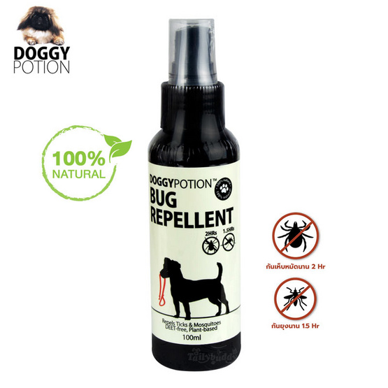 Doggy Potion สเปรย์ไล่เห็บและยุง สารสกัดธรรมชาติ 100% 100ml