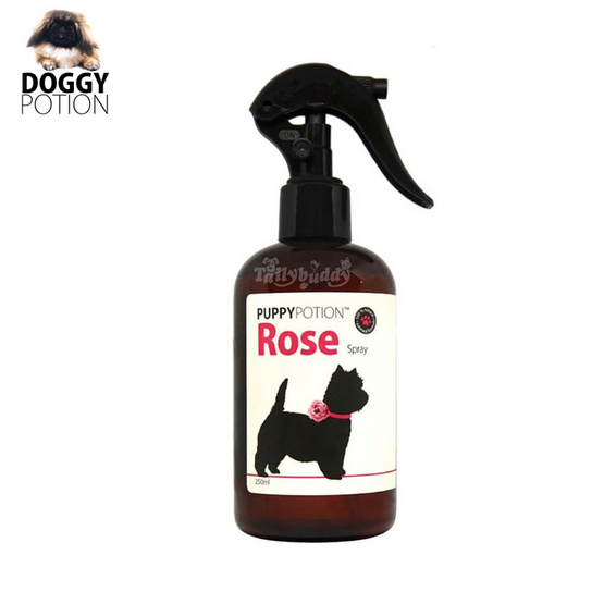 Doggy Potion สูตร Rose สเปรย์บำรุงขน กำจัดกลิ่นตัว สำหรับสุนัขแพ้ง่าย กลิ่นหอมจากดอกกุหลาบ 250ml