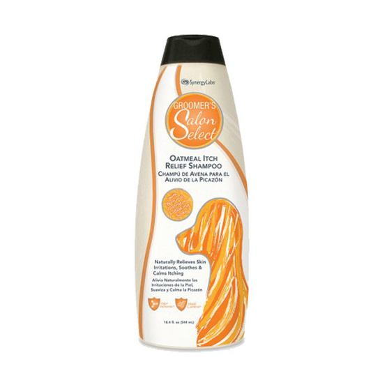 Groomer's Salon Select สูตร Oatmeal Itch Relief สำหรับผิวแห้ง คัน544 ml.