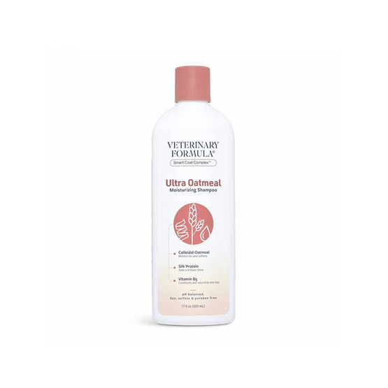 Veterinary Formula - Ultra Oatmeal แชมพูสัตวแพทย์สูตรบำรุงผิวและขน503ml.