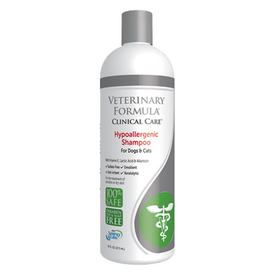 Veterinary Formula Clinic Care - แชมพูสัตวแพทย์สูตร Hypoallergenic 473ml.