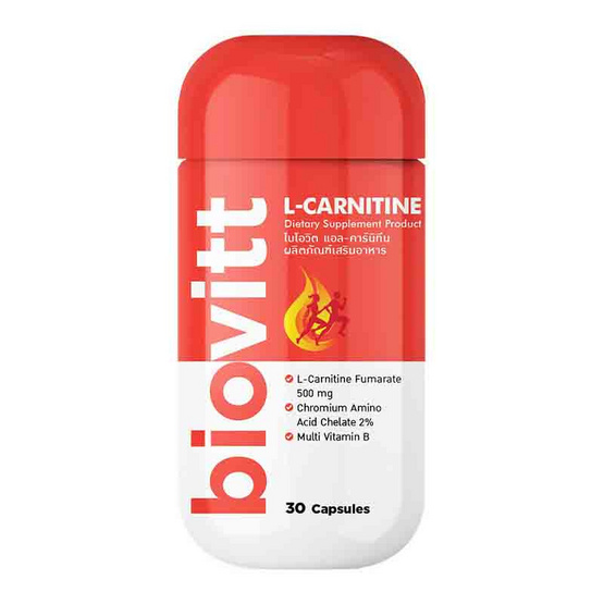 Biovitt L-Carnitine บรรจุ 30 แคปซูล