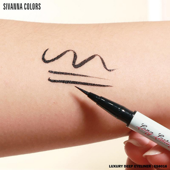 Sivanna Colors อายไลน์เนอร์ Long Lasting Fine Eyeliner ES8016 0.1 กรัม