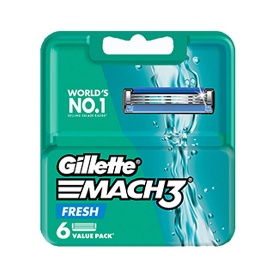 ยิลเลตต์ มัคทรี เฟรช ใบมีด 6 ชิ้น