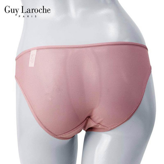 GUY LAROCHE กางเกงชั้นใน ผ้าตาข่าย ซีทรู ซ้อนลูกไม้ด้านใน รุ่น GV2067