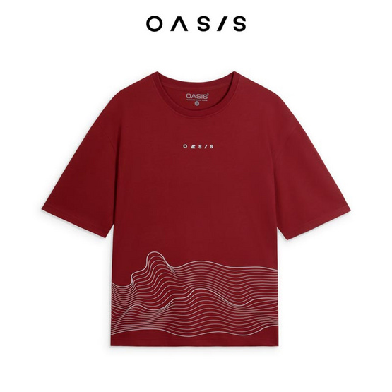 OASIS เสื้อยืดโอเวอร์ไซส์ รุ่น MTCO1856