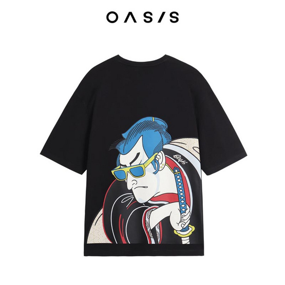 OASIS เสื้อยืดโอเวอร์ไซส์ รุ่น MTCO1858