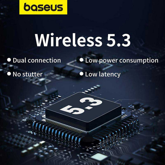 Baseus หูฟังบลูทูธแบบ True Wireless รุ่น WM01