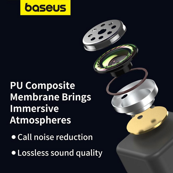 Baseus หูฟังบลูทูธแบบ True Wireless รุ่น WM01 Baseus หูฟังบลูทูธแบบ True Wireless รุ่น WM01