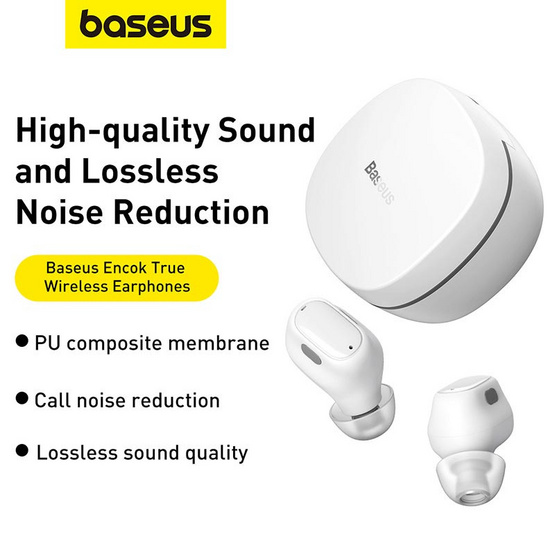 Baseus หูฟังบลูทูธแบบ True Wireless รุ่น WM01 Baseus หูฟังบลูทูธแบบ True Wireless รุ่น WM01