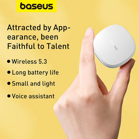 Baseus หูฟังบลูทูธแบบ True Wireless รุ่น WM01 Baseus หูฟังบลูทูธแบบ True Wireless รุ่น WM01