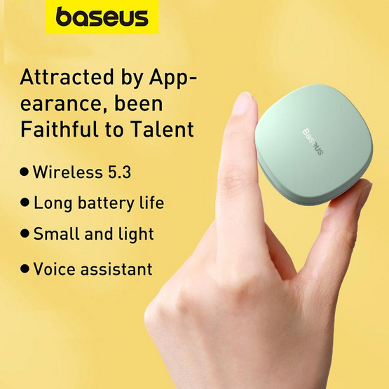 Baseus หูฟังบลูทูธแบบ True Wireless รุ่น WM01 Baseus หูฟังบลูทูธแบบ True Wireless รุ่น WM01