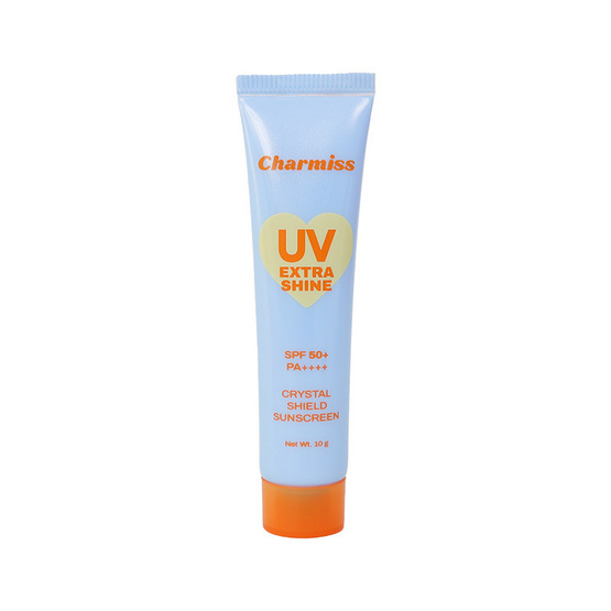 Charmiss ครีมกันแดด UV Extra Shine Crystal Shield Sunscreen SPF50+ PA++++ 10 กรัม