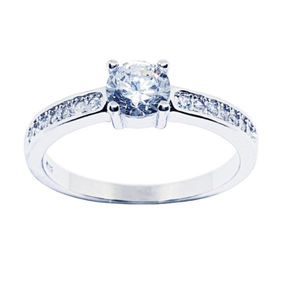 Memorine Jewelry แหวนเงินแท้ 925 ฝังเพชรสวิส(CZ) ONLR279 Memorine Jewelry แหวนเงินแท้ 925 ฝังเพชรสวิส(CZ) ONLR279