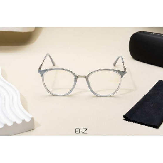 ENVISZO แว่นตา รุ่น EZ3998 Blue Control แบบทรงกลม Eye Cat ตัดแสงฟ้า ถนอมสายตา