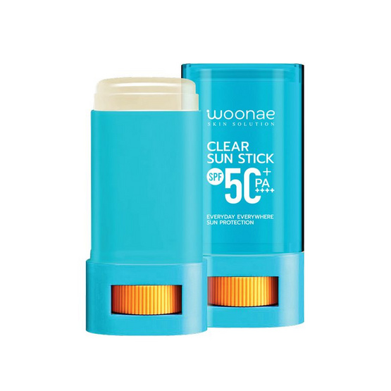 Woonae กันแดดแบบแท่ง Clear Sun Stick SPF50+ PA++++ 15 กรัม