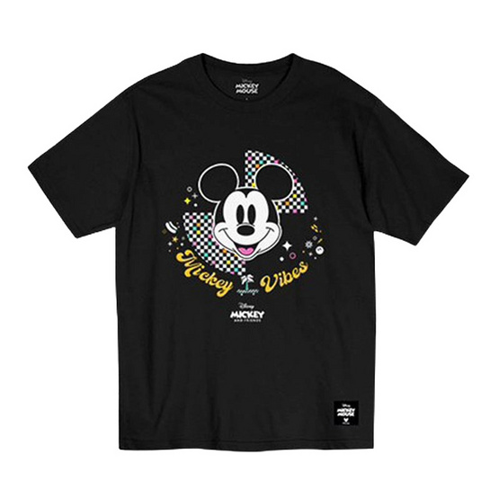 Power7Shop เสื้อยืดแฟชั่นการ์ตูน มิกกี้เมาส์ ลิขสิทธ์แท้ Disney's รุ่น MK-037