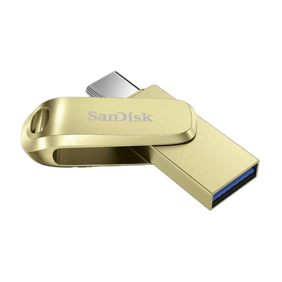 Sandisk แฟลชไดร์ฟ Ultra Dual Drive Luxe USB Type-C 128 GB