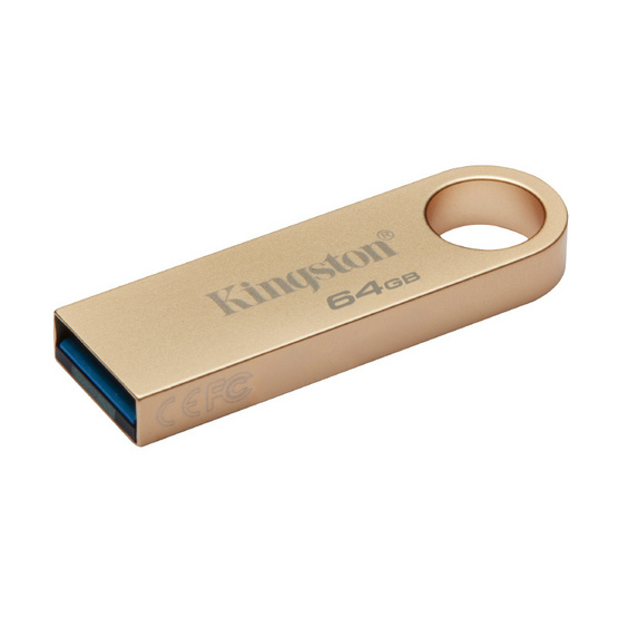 Kingston แฟลชไดร์ฟ USB 3.2 Gen 1 DataTraveler SE9 G3 64 GB