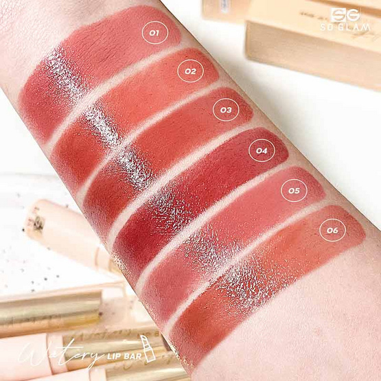 So Glam ลิปกลอส Watery Lip Bar 3 กรัม