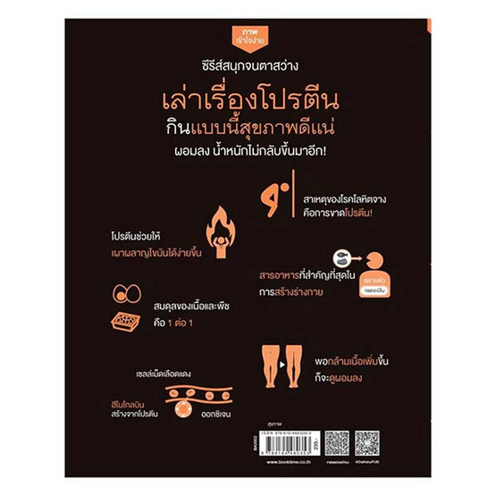 หนังสือ เล่าเรื่องโปรตีน กินแบบนี้สุขภาพดีแน่