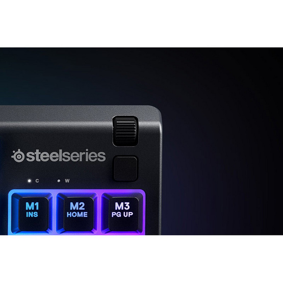 SteelSeries คีย์บอร์ดเกม APEX 3 TKL สีBlack