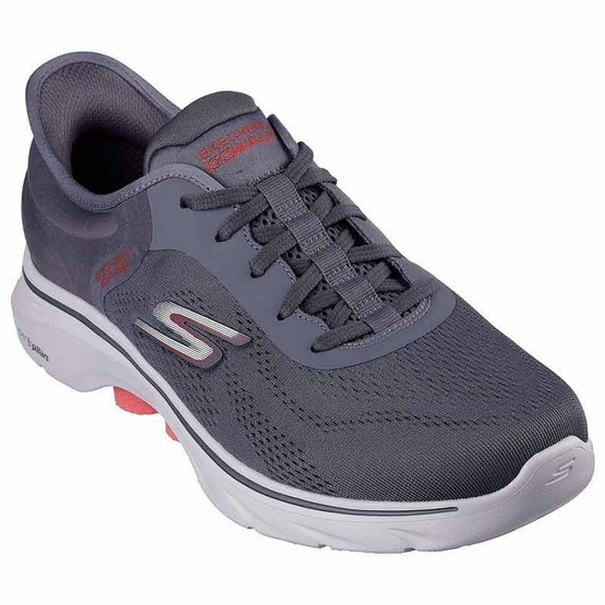 Skechers สเก็ตเชอร์ส รองเท้าผู้ชาย Men GOwalk 7 GOwalk Shoes - 216550-CCRD Air-Cooled Memory Foam