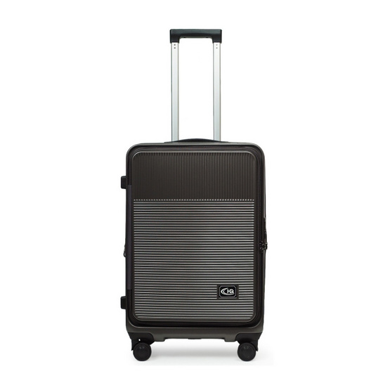 HQ LUGGAGE กระเป๋าเดินทาง PC เปิดด้านหน้า ระบบล็อค TSA 4 ล้อคู่ รุ่น 5520